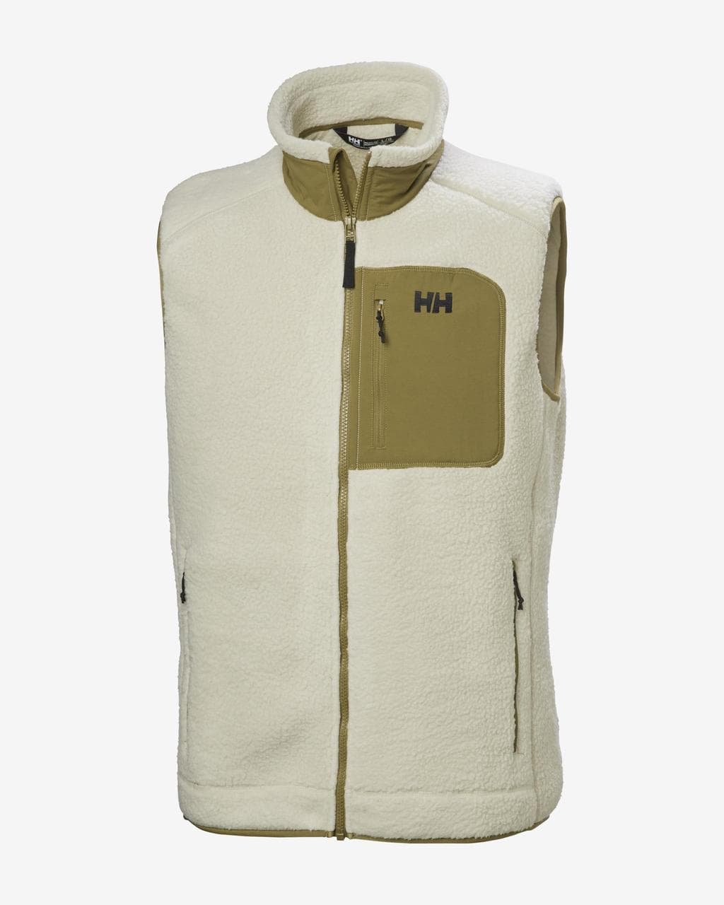Veste Helly Hansen Panorama Pile blanc vert beige - M
