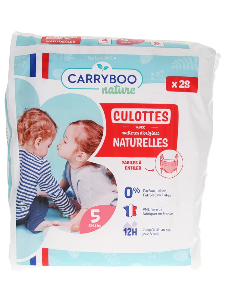 Carryboo Culotte Écologique T5 (12 - 18 Kg) x 28