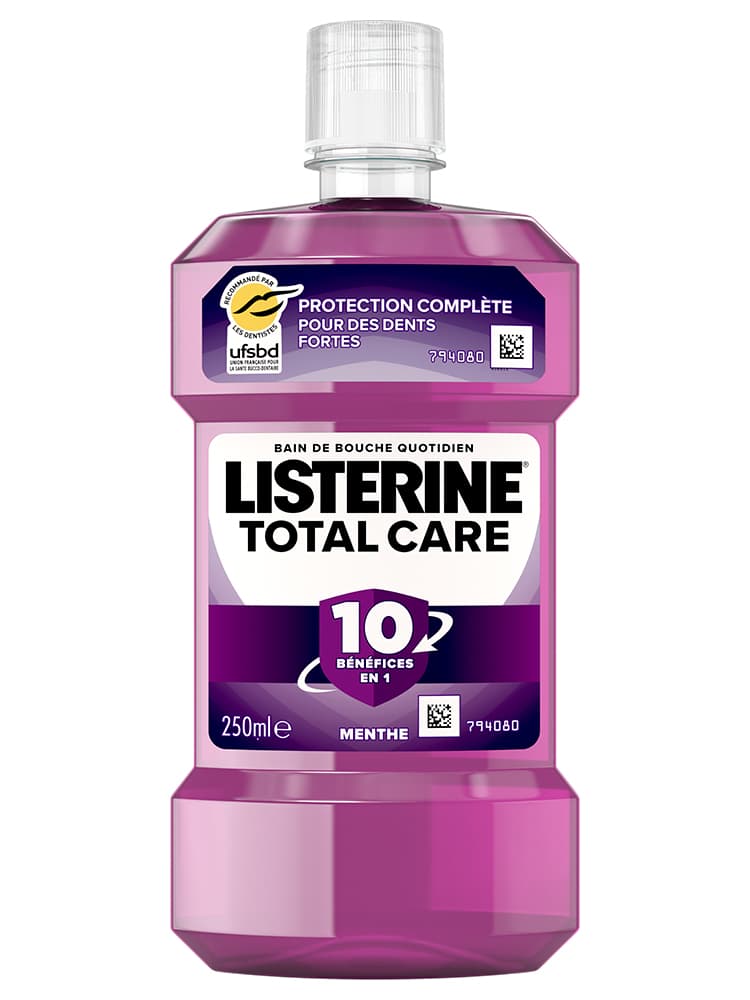 Listerine Bain de Bouche Total Care 10 Bénéfices 250 ml
